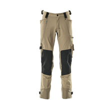Hose mit Knietaschen aus Dyneema,Stretch Hose, hellkhaki