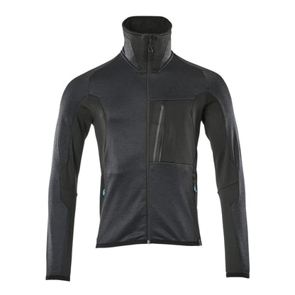 Fleecepullover mit Reißverschluss Microfleecejacke