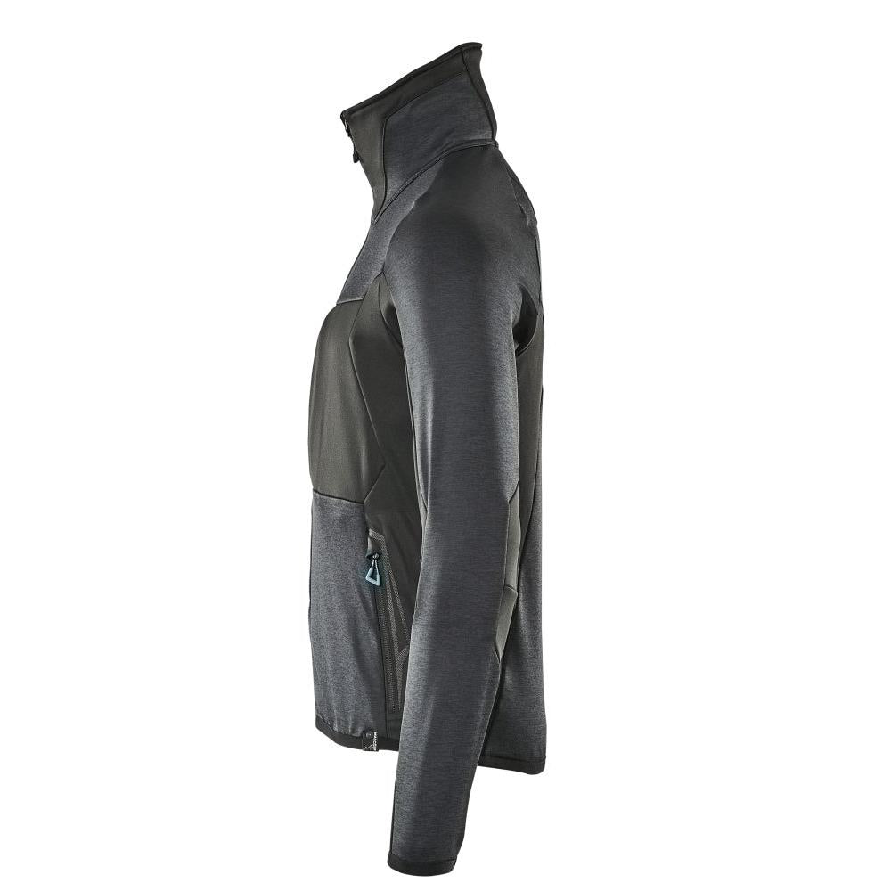 Fleecepullover mit Reißverschluss Microfleecejacke