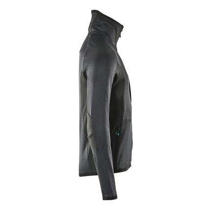 Fleecepullover mit Reißverschluss Microfleecejacke