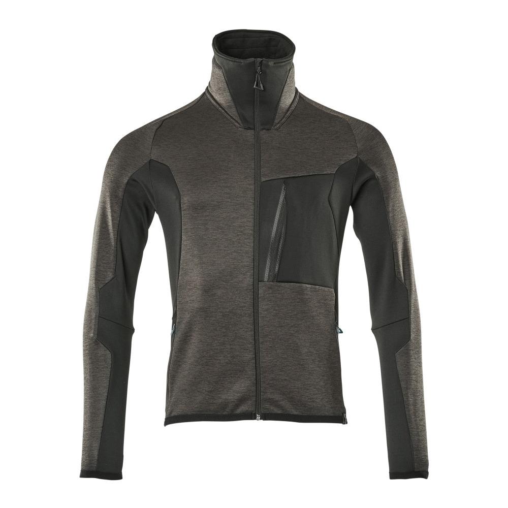 Fleecepullover mit Reißverschluss Microfleecejacke