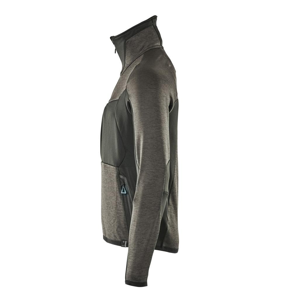 Fleecepullover mit Reißverschluss Microfleecejacke