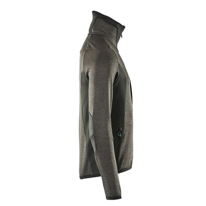 Fleecepullover mit Reißverschluss Microfleecejacke