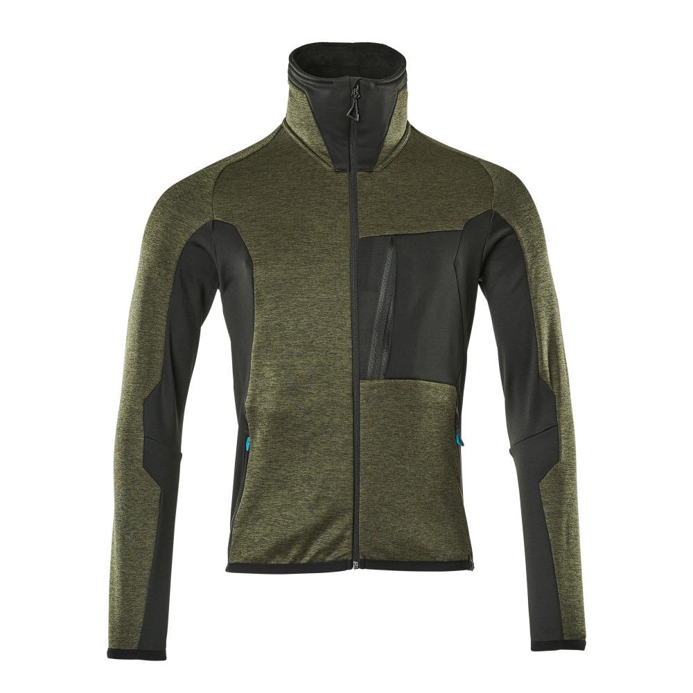 Fleecepullover mit Reißverschluss Microfleecejacke