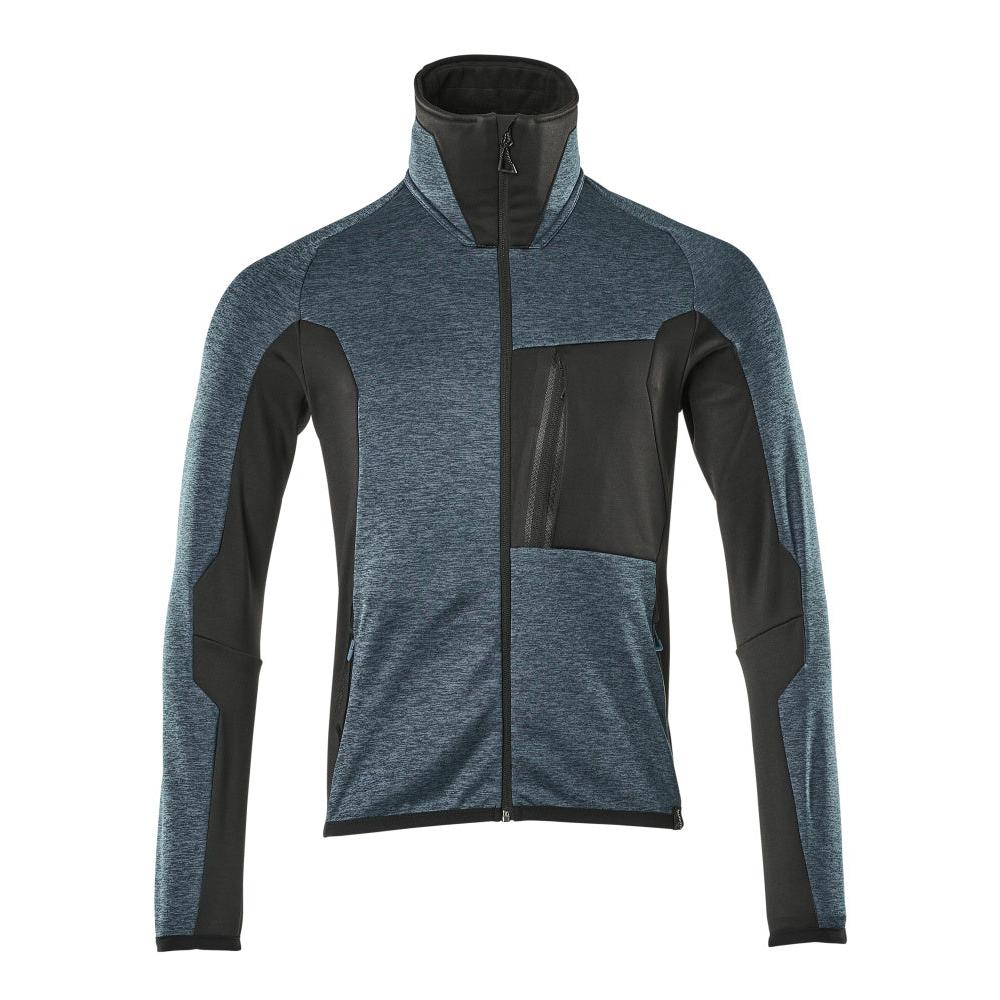 Fleecepullover mit Reißverschluss Microfleecejacke