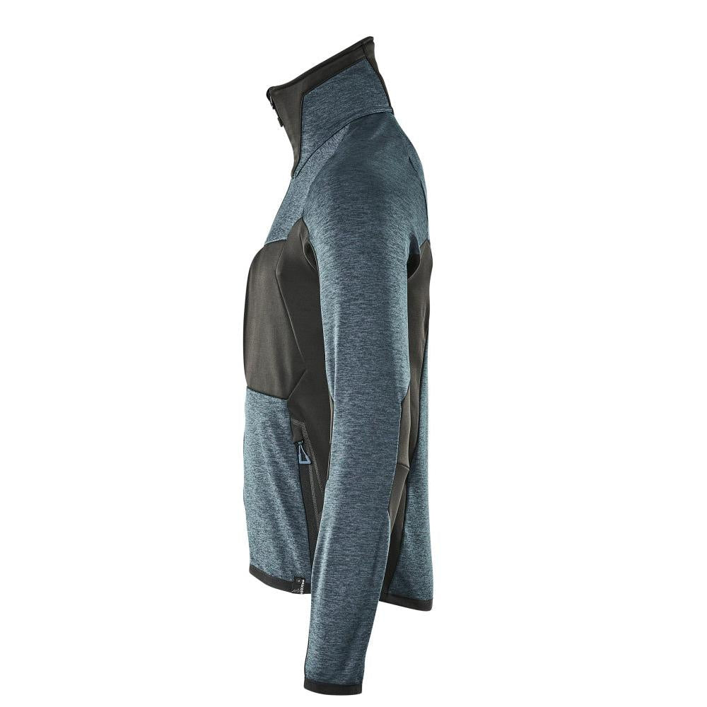 Fleecepullover mit Reißverschluss Microfleecejacke