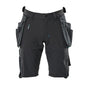 Shorts,abnehmbaren Hängetaschen,Stretch Handwerkershorts, schwarzblau