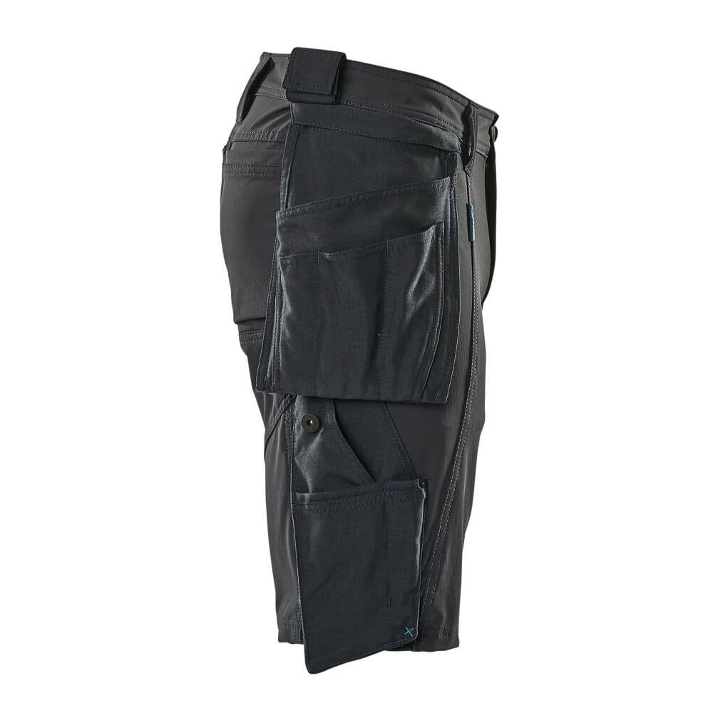 Shorts,abnehmbaren Hängetaschen,Stretch Handwerkershorts, schwarzblau