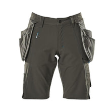 Shorts,abnehmbaren Hängetaschen,Stretch Handwerkershorts, dunkelanthrazit