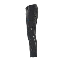 Hose mit Knietaschen, Stretch, leicht Hose, schwarzblau