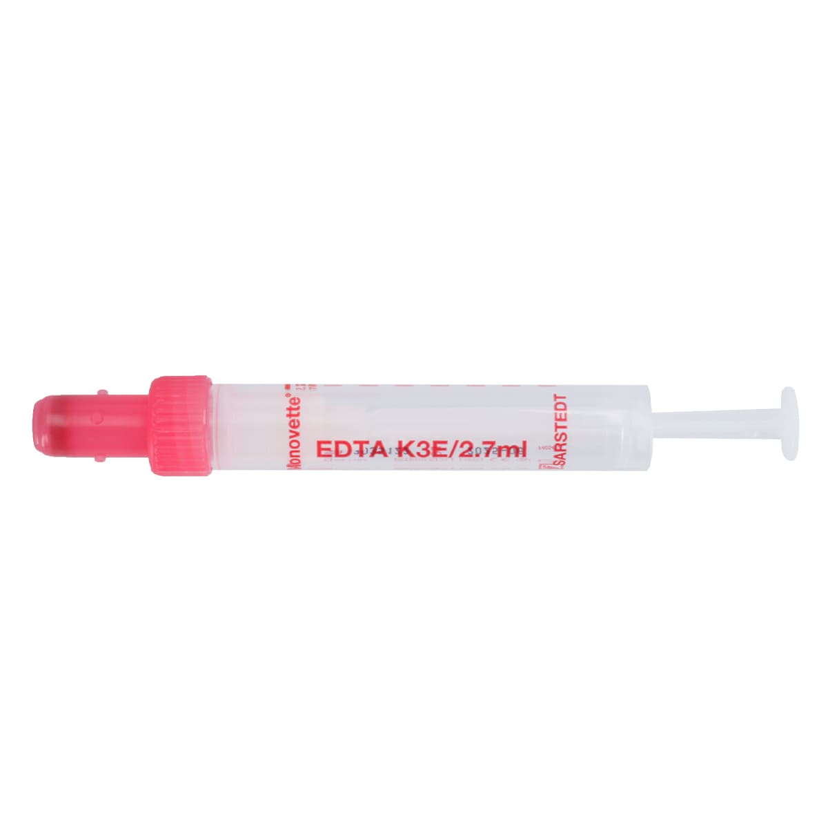 S-Monovettes, with paper label, violet cap, 2.7ml hematology potassium/EDTA | Pack (500 pieces)