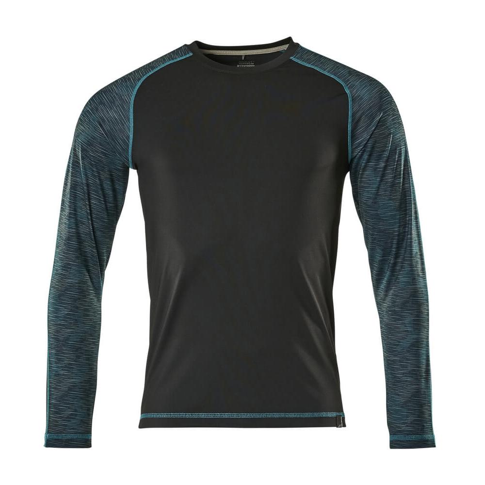 T-Shirt, Langarm, feuchtigkeitstransp. T-shirt
