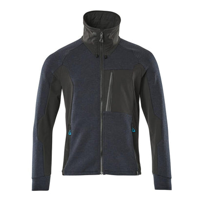 Sweatshirt, zipper, stand-up collar sweatshirt with zipper