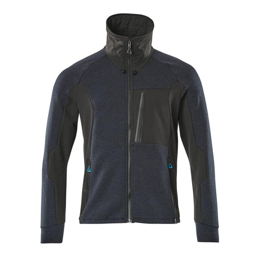 Sweatshirt, Reißverschluss, Stehkragen Sweatshirt mit Reißverschluss