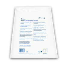 MaiMed wash glove soft nubs, non-sterile white, made of fleece, 50 pieces/polybag | Pack (50 pieces)