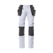 Hose mit Hängetaschen, geringes Gewicht Hose, weiss/dunkelanthrazit