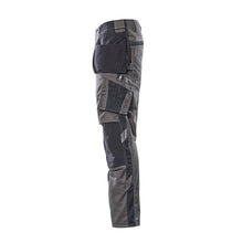 Hose mit Hängetaschen, geringes Gewicht Hose, dunkelanthrazit/schwarz