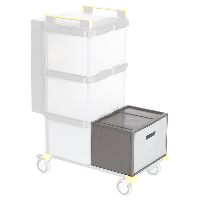 VERMOP Schubladenbox 20L vorne zum Einhängen, 39 x 29 x 27 cm