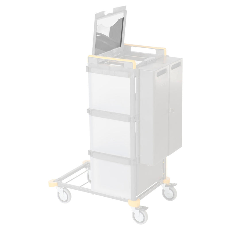 VERMOP Halter für Arbeitsplan transparent, 34 x 24 x 0,3 cm