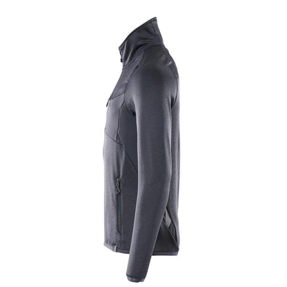 Fleecepullover mit kurzem Reißverschluss Microfleecejacke