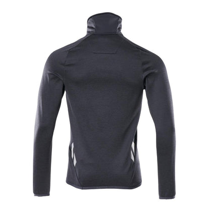 Fleecepullover mit kurzem Reißverschluss Microfleecejacke