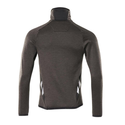 Fleecepullover mit kurzem Reißverschluss Microfleecejacke