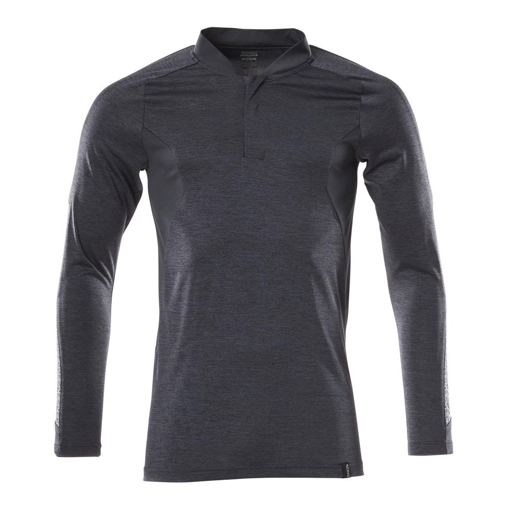 Polo shirt with COOLMAX® PRO, long sleeve polo shirt