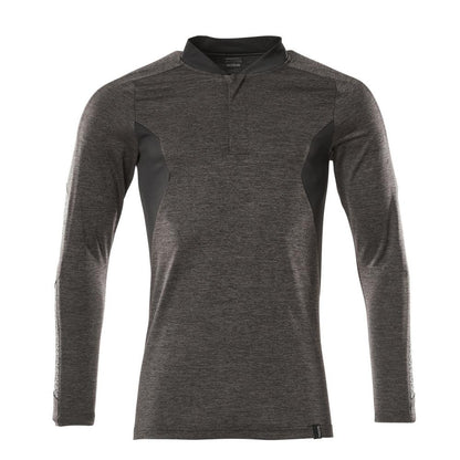 Polo shirt with COOLMAX® PRO, long sleeve polo shirt