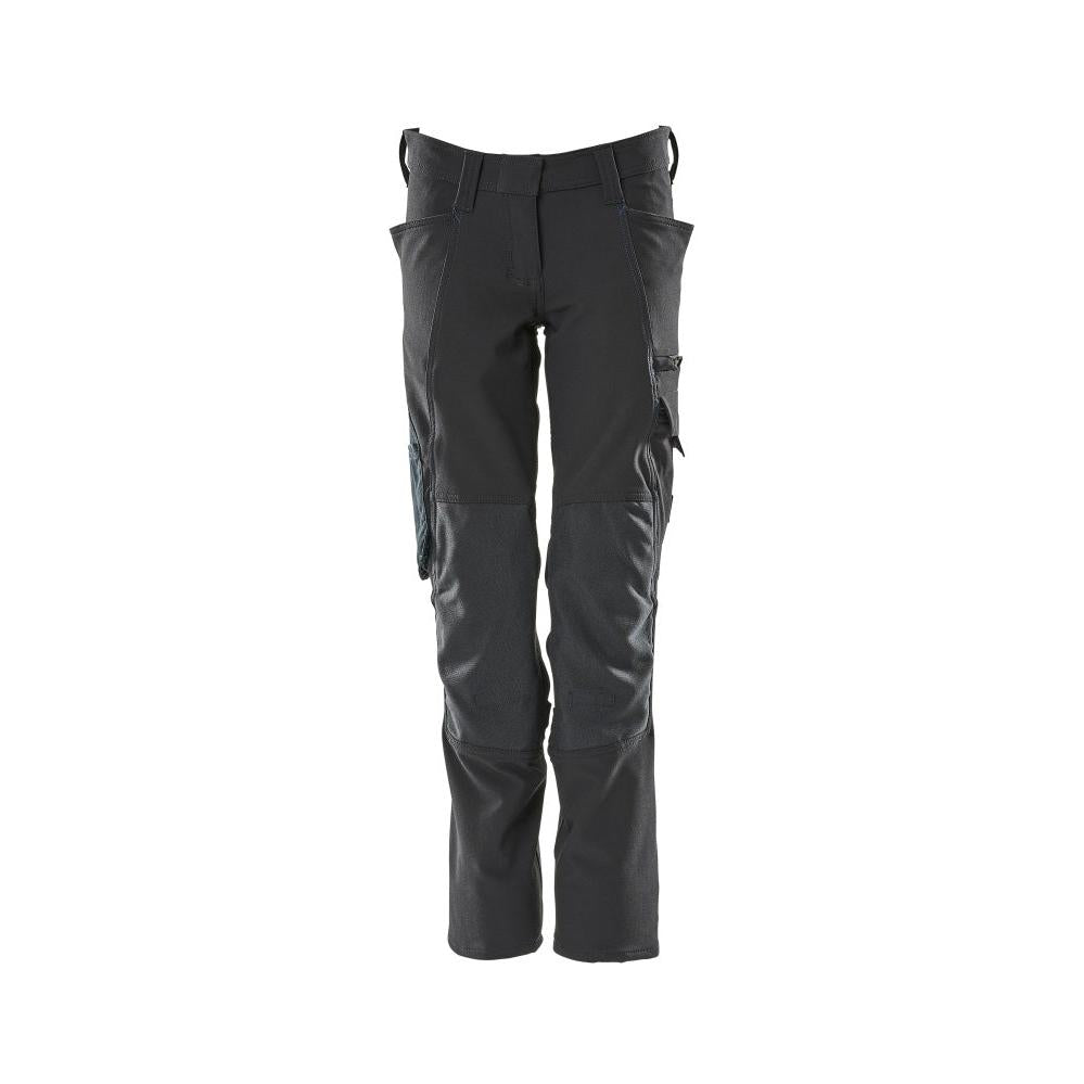 Pants, women, PEARL, knee pockets, stretch pants