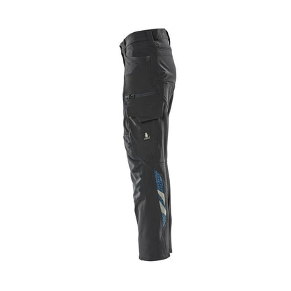 Pants, women, PEARL, knee pockets, stretch pants