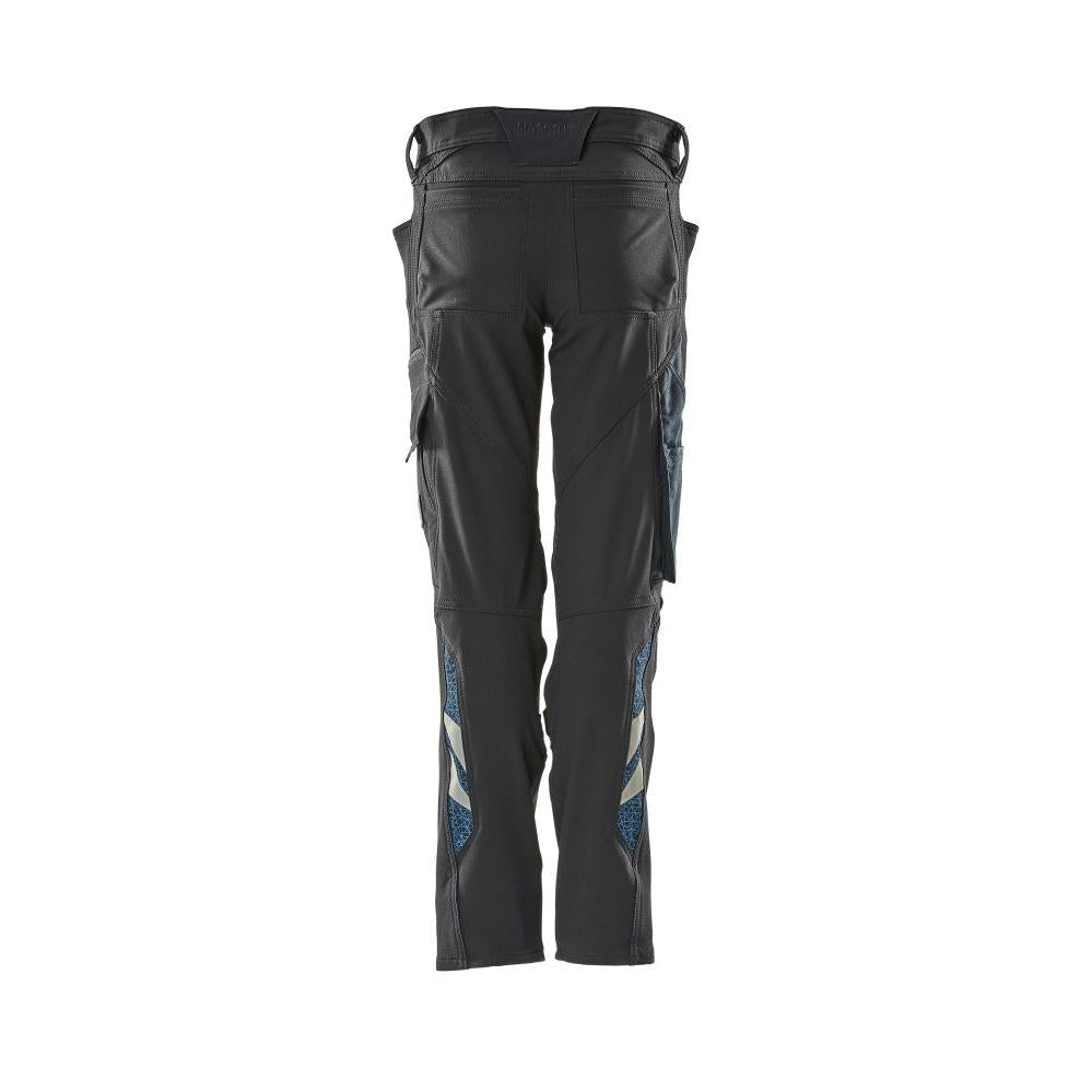 Pants, women, PEARL, knee pockets, stretch pants
