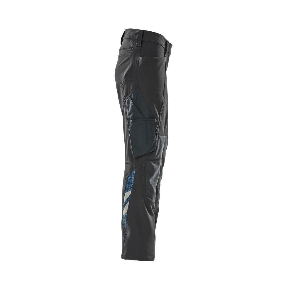 Pants, women, PEARL, knee pockets, stretch pants