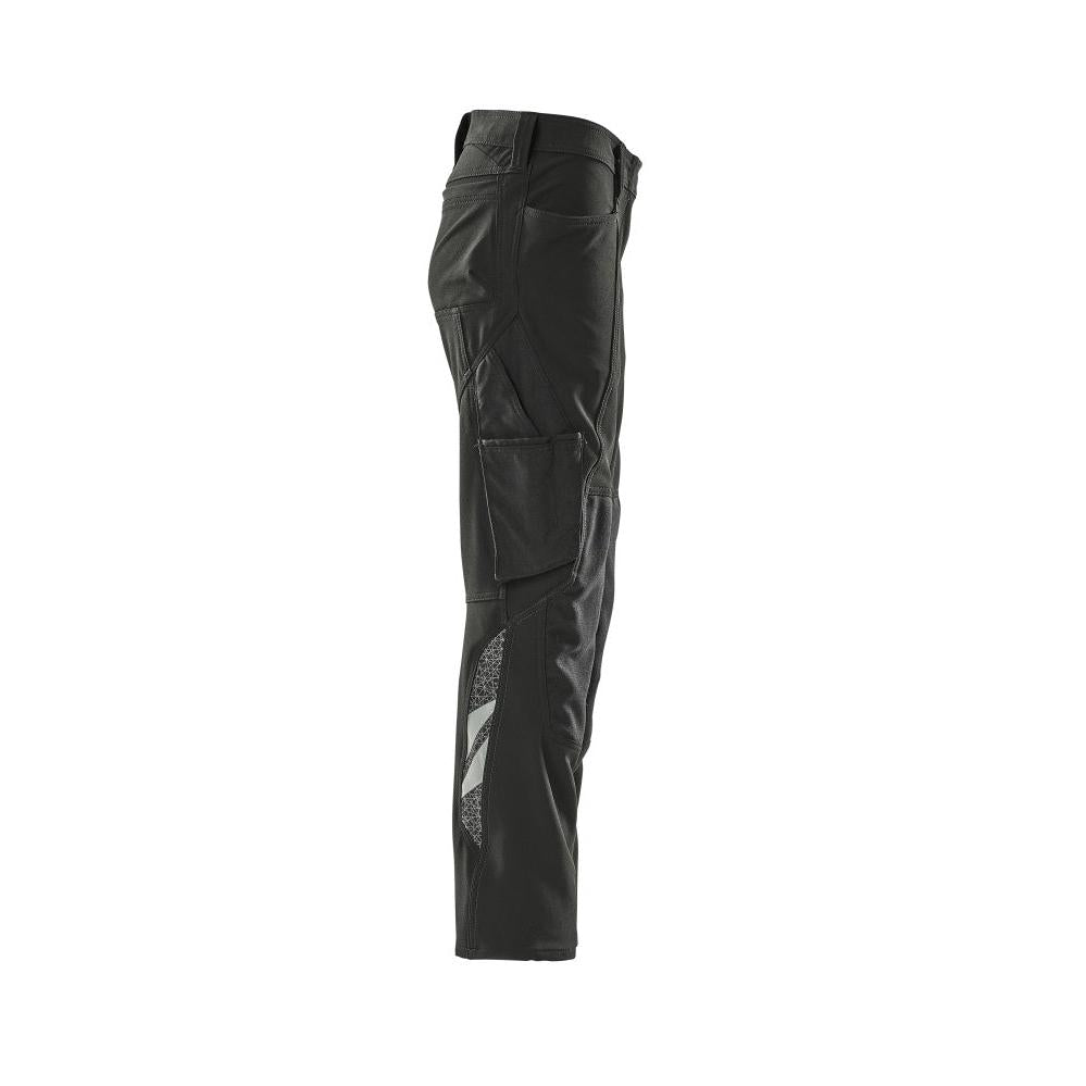 Pants, women, PEARL, knee pockets, stretch pants