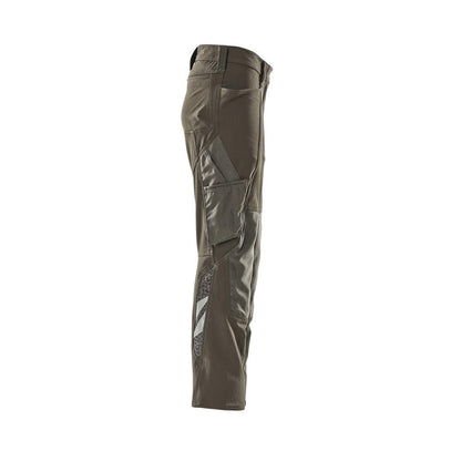 Pants, women, PEARL, knee pockets, stretch pants