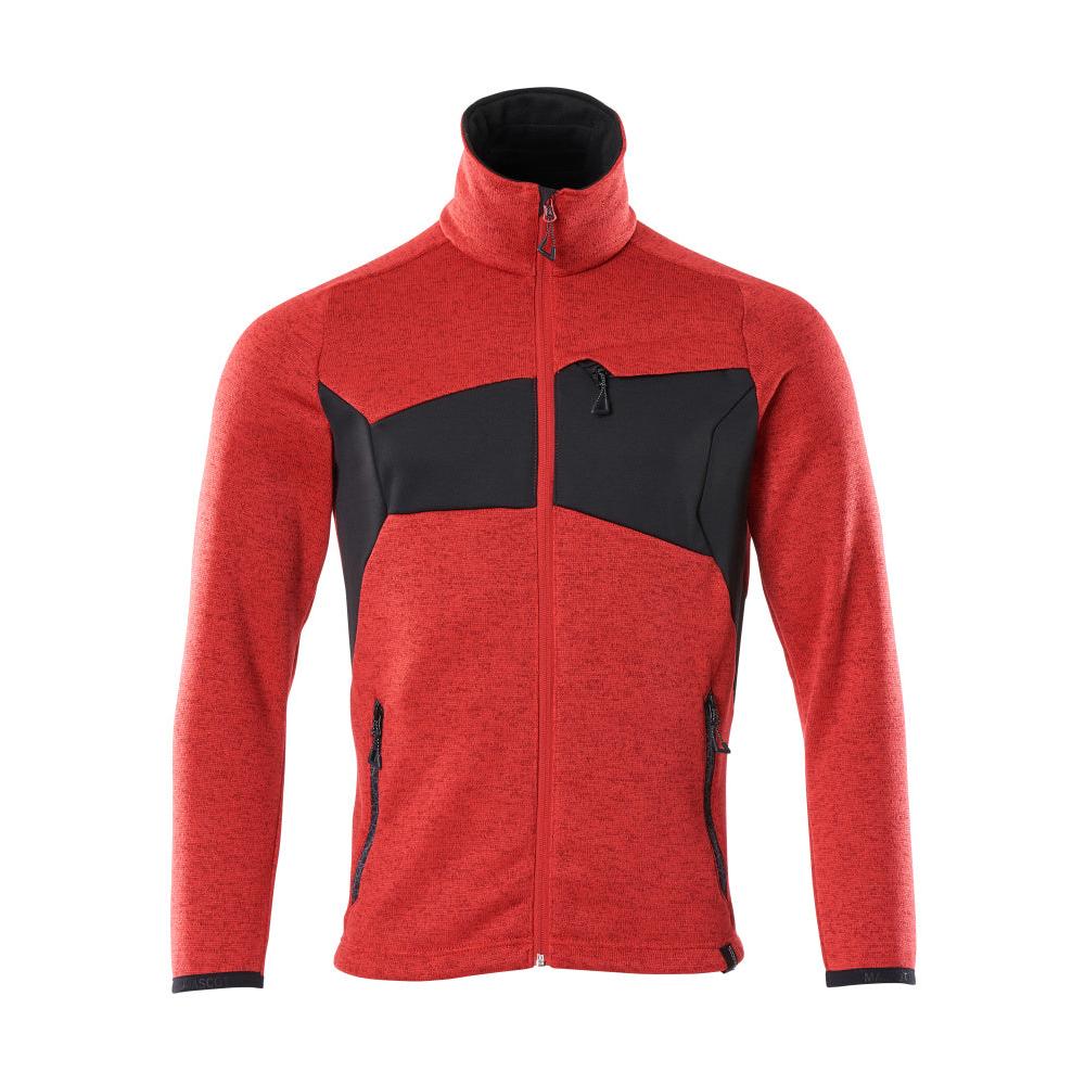 Strickpullover mit Reißverschluss Strickjacke