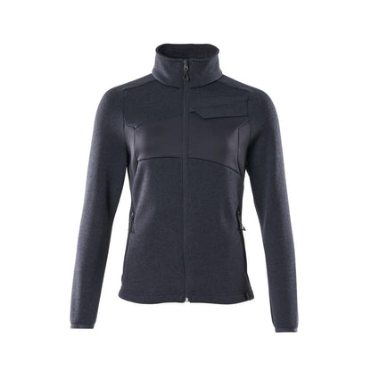Strickpullover mit Reißverschluss, Damen Strickjacke