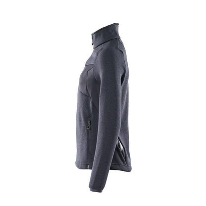 Strickpullover mit Reißverschluss, Damen Strickjacke