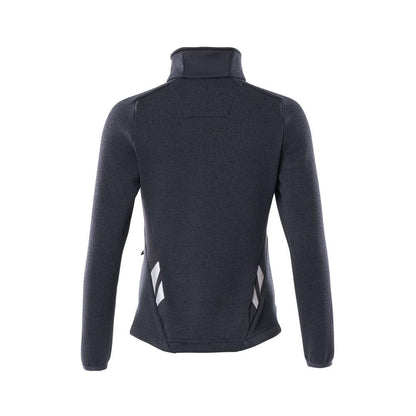 Strickpullover mit Reißverschluss, Damen Strickjacke