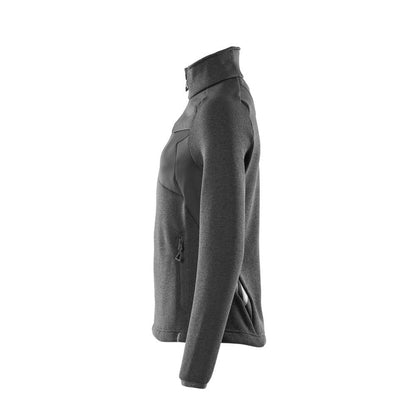 Strickpullover mit Reißverschluss, Damen Strickjacke