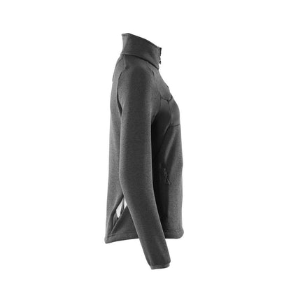 Strickpullover mit Reißverschluss, Damen Strickjacke
