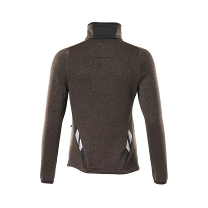 Strickpullover mit Reißverschluss, Damen Strickjacke