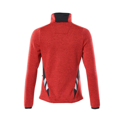 Strickpullover mit Reißverschluss, Damen Strickjacke