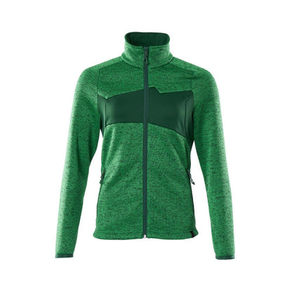 Strickpullover mit Reißverschluss, Damen Strickjacke