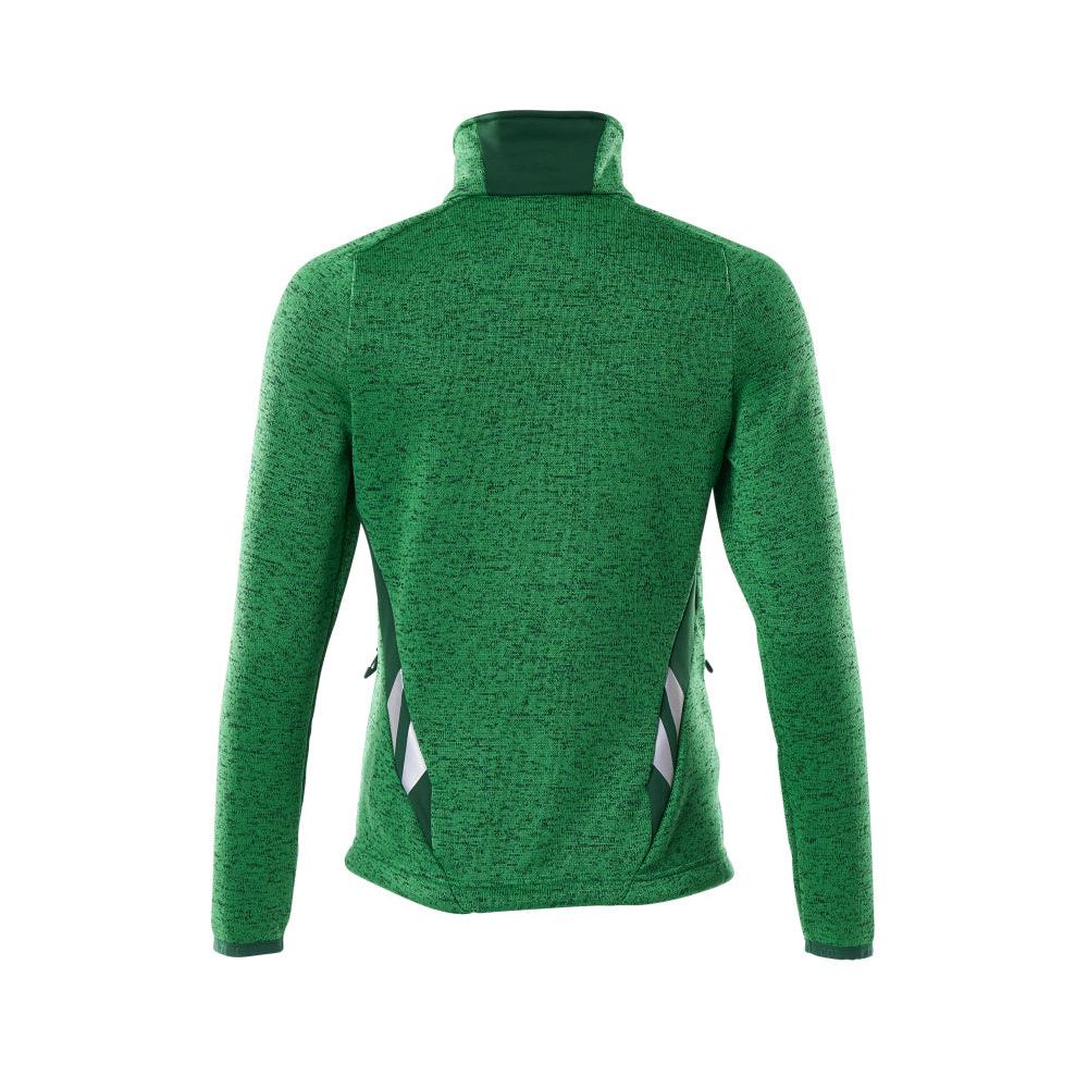Strickpullover mit Reißverschluss, Damen Strickjacke