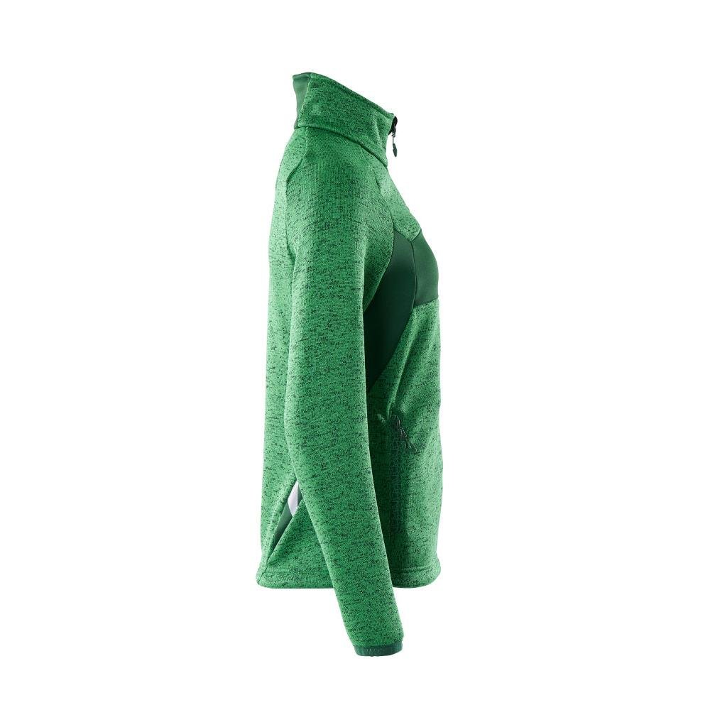 Strickpullover mit Reißverschluss, Damen Strickjacke