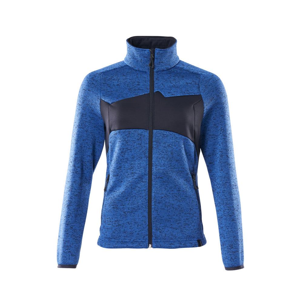 Strickpullover mit Reißverschluss, Damen Strickjacke