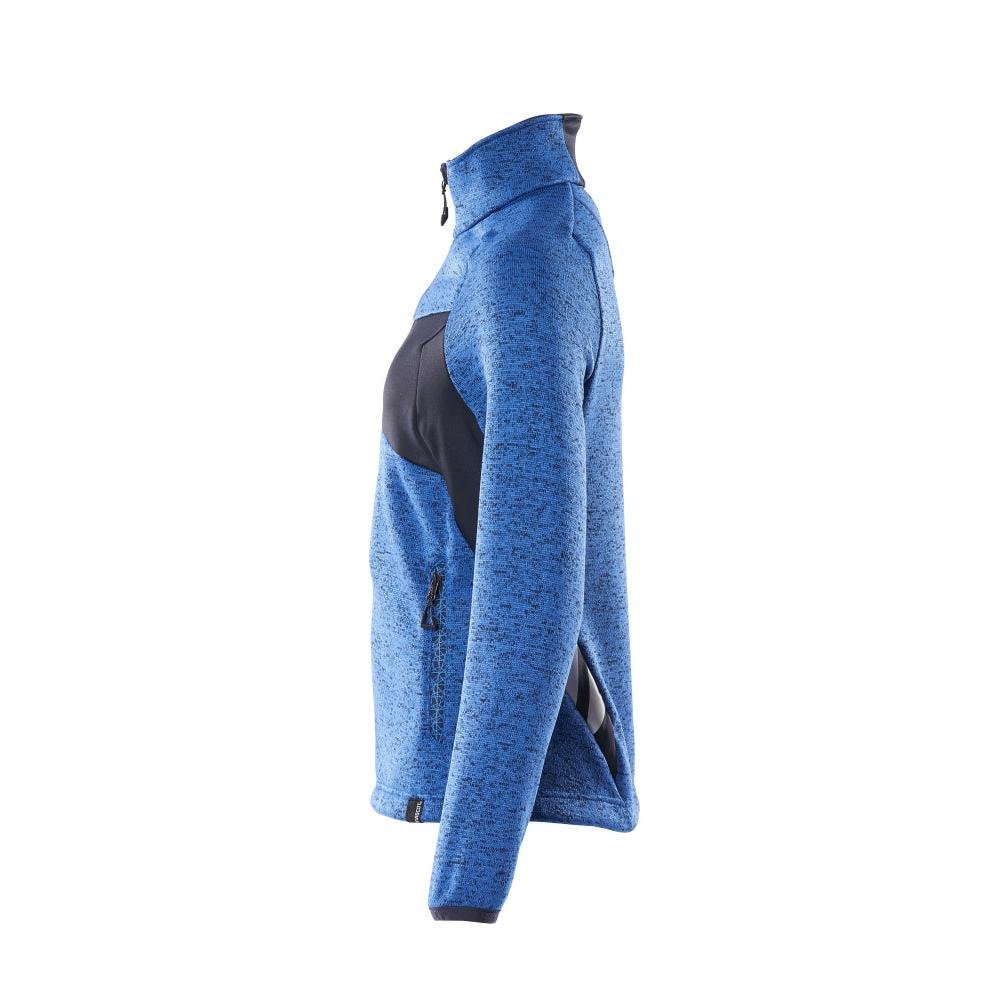 Strickpullover mit Reißverschluss, Damen Strickjacke
