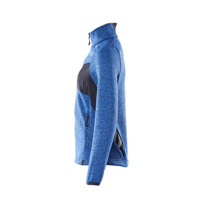 Strickpullover mit Reißverschluss, Damen Strickjacke