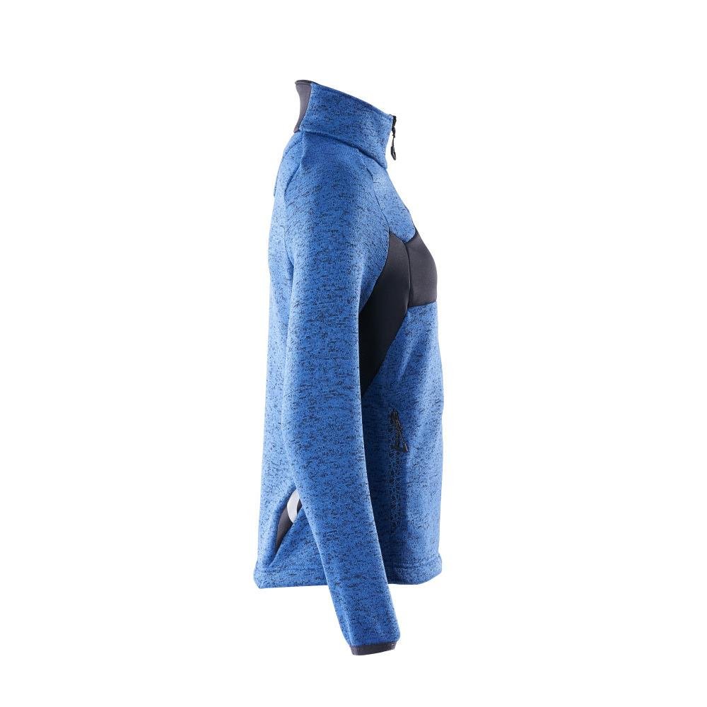 Strickpullover mit Reißverschluss, Damen Strickjacke