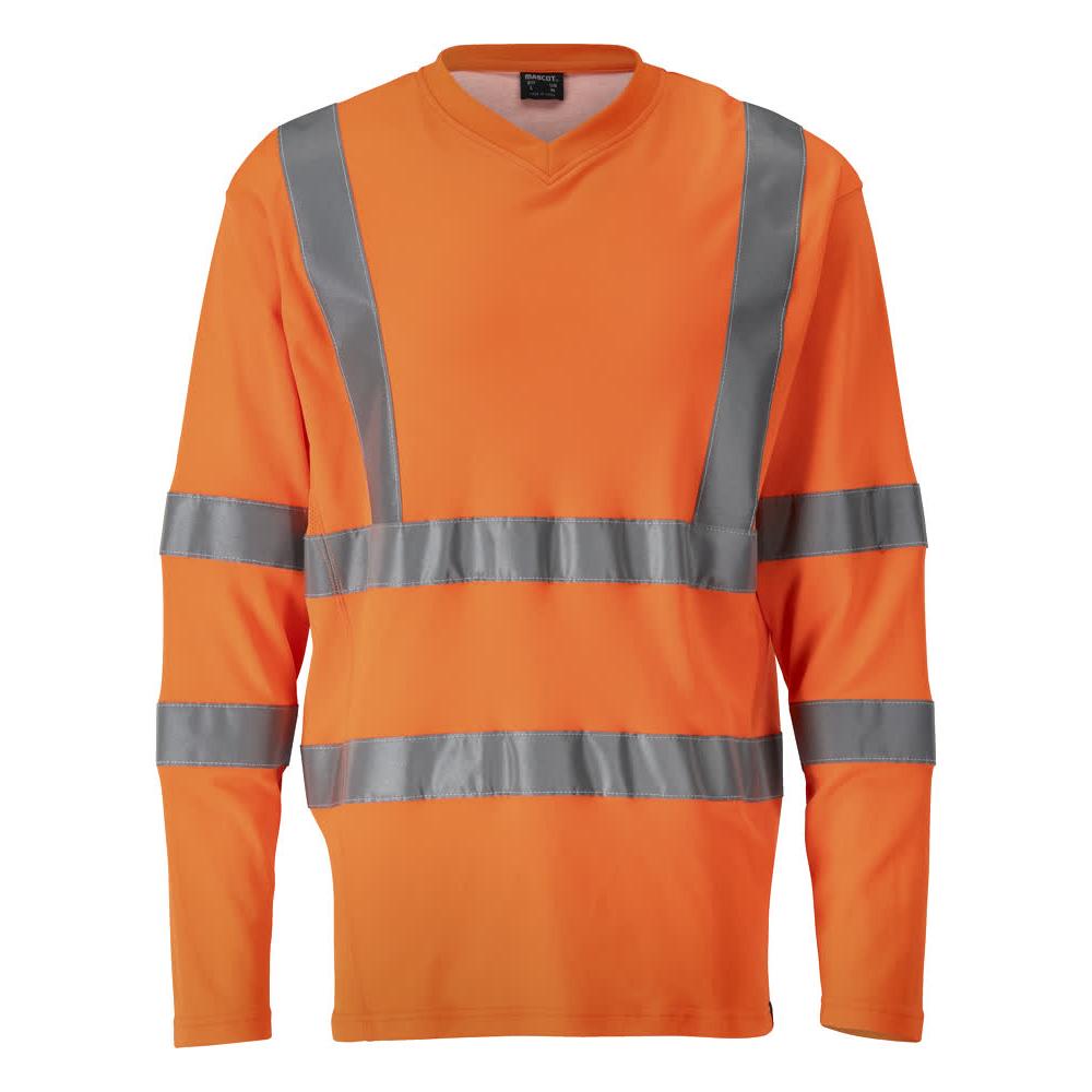 T-shirt, V-neck, long sleeves t-shirt